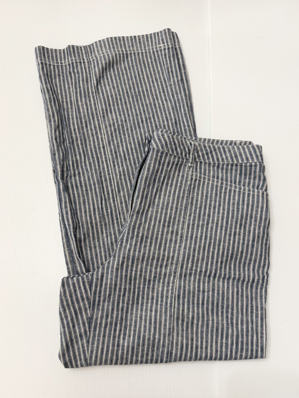 Sundance Blue Strip Linen Pants - 10P